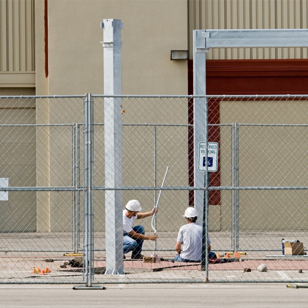 how much time can i lease the temporary fence for my building site or event in Ossining